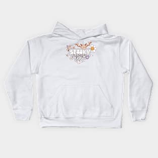 Spooky vibes cottage core design Kids Hoodie